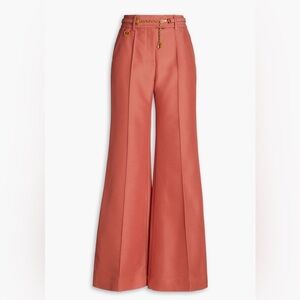 Zimmermann Pink Wide Leg Pants